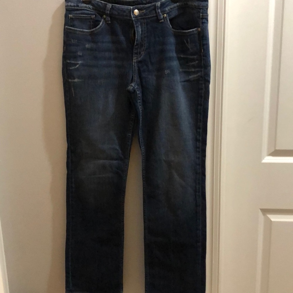 Banana Republic Straight Leg Distressed Size 14